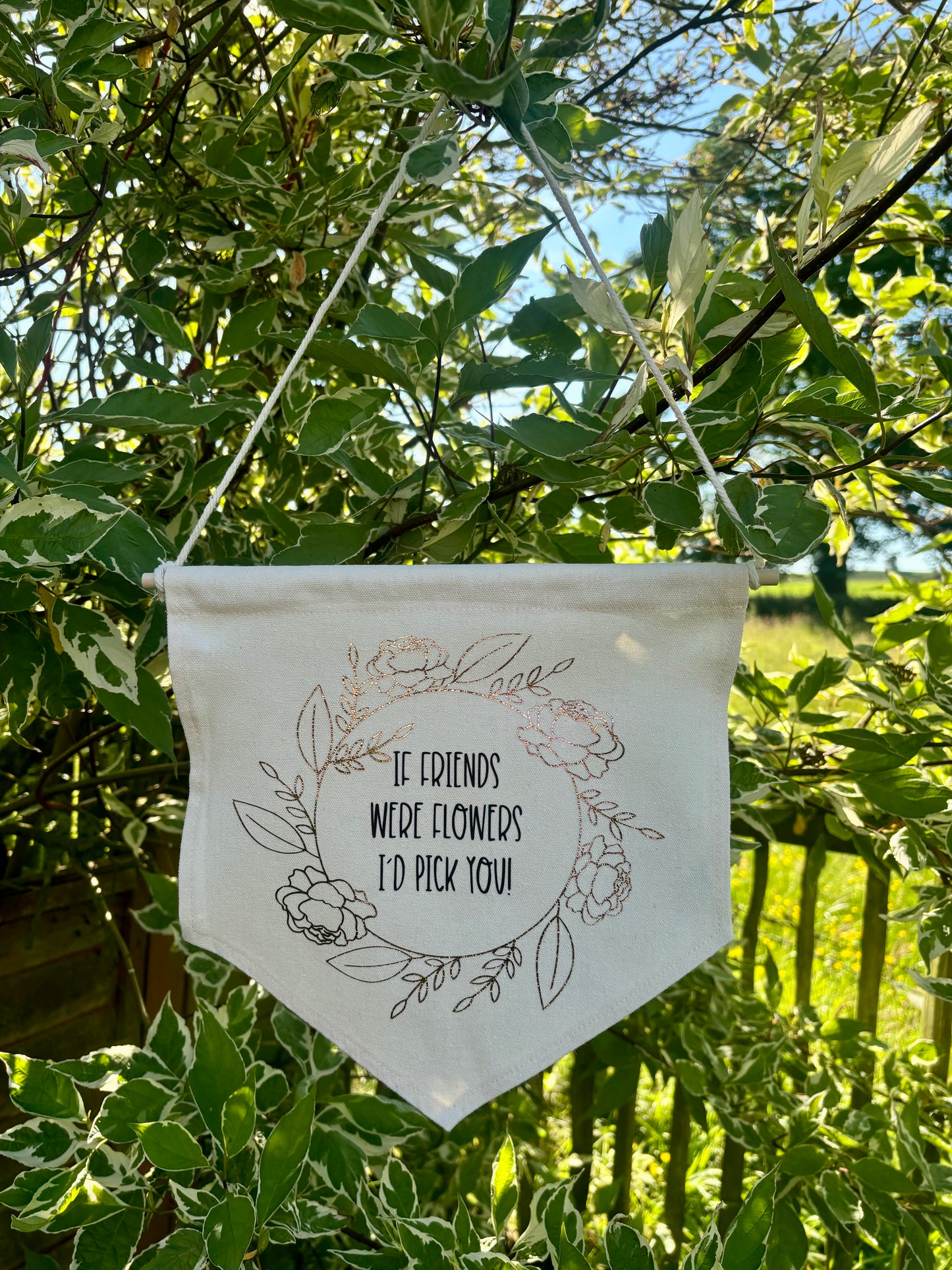 ‘Friends’ Canvas Banner