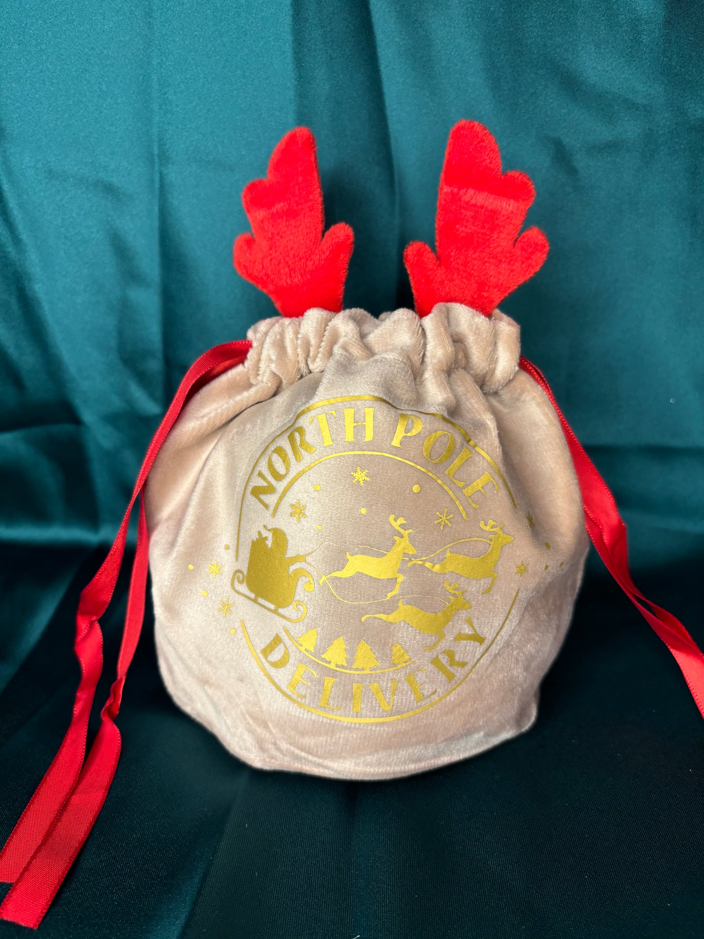 Reindeer Gift Bags - North Pole Delivery