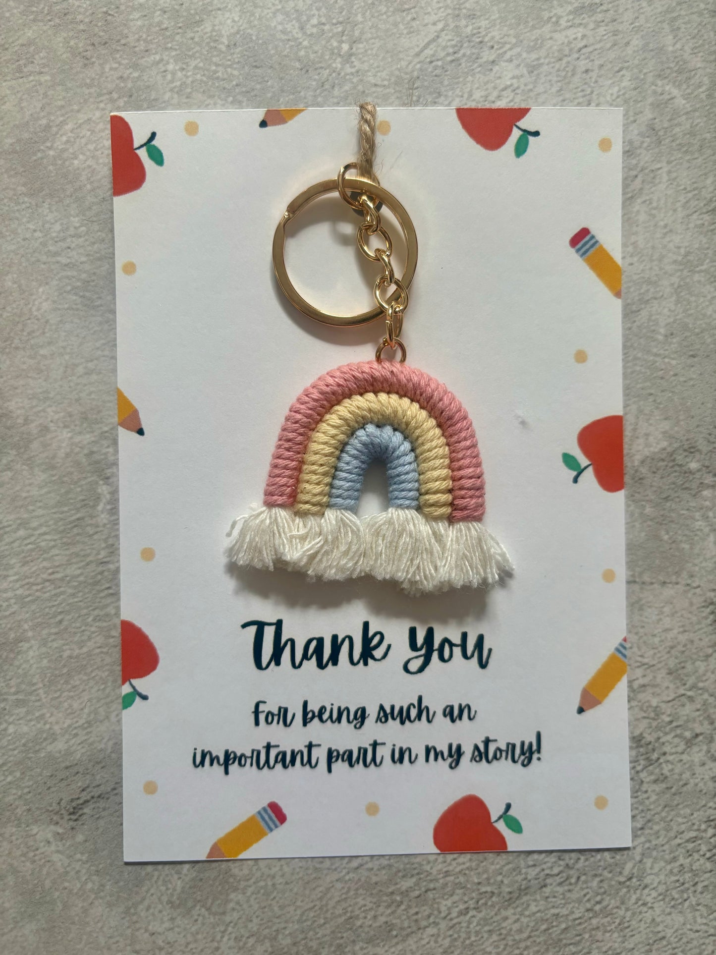 Rainbow Keyring