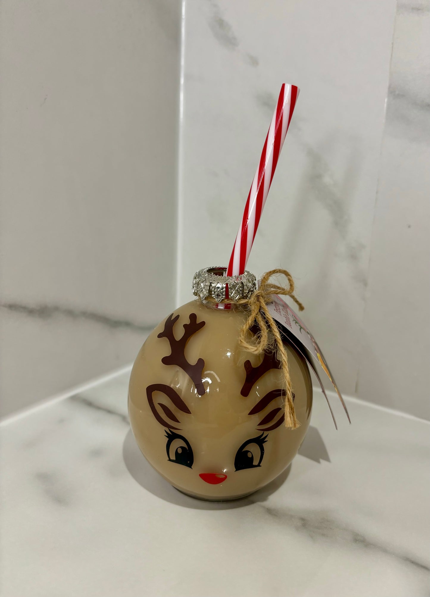 Festive Bauble Glass