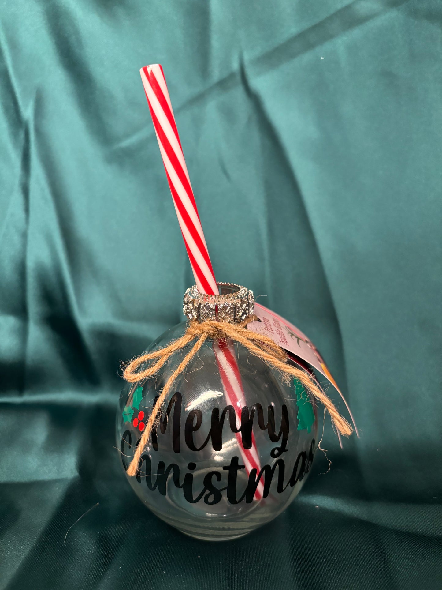 Festive Bauble Glass