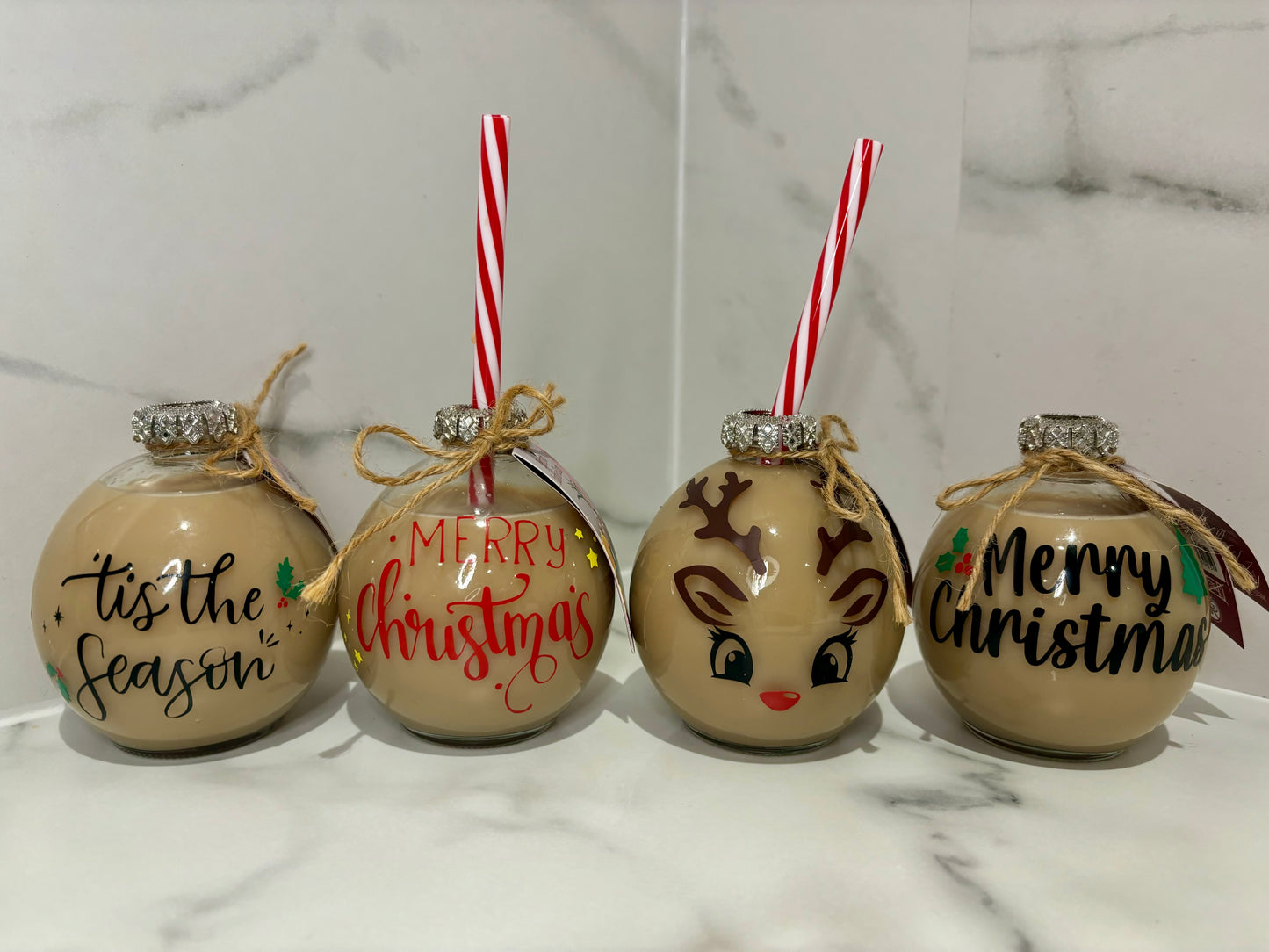 Festive Bauble Glass