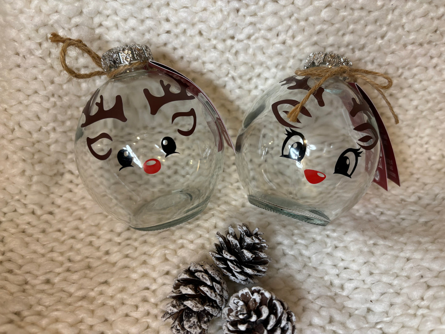 Festive Bauble Glass